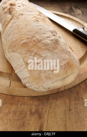 Italienische Ciabatta Brot Stockfoto