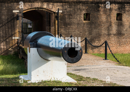 Fort Gaines, Dauphin Island, Alabama. Stockfoto