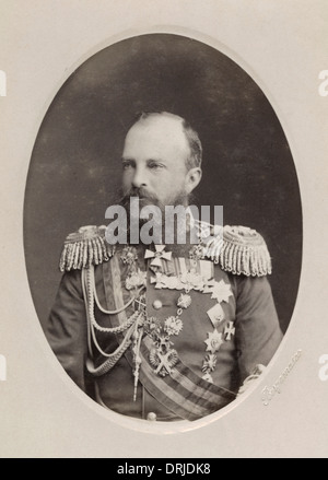 Zar Alexander III. von Russland Stockfoto