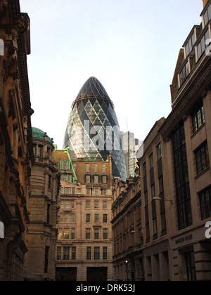 London England Gherkin uk Hochhaus 30 St Mary Büro Hochhaus Gebäude Londons Hauptstädte Architektur Stadt s Stockfoto