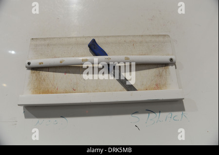 Oldroyds Rhabarber Bauernhof in Carlton in der Nähe von Wakefield in West Yorkshire, England uk Stockfoto