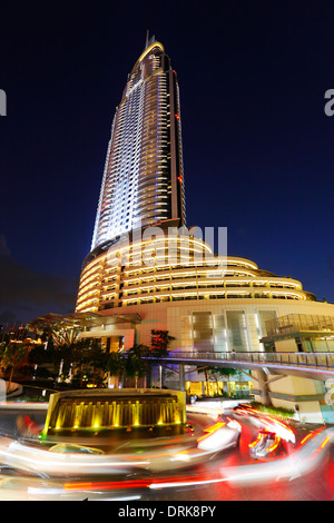 Dubai-Adresse hotel Stockfoto