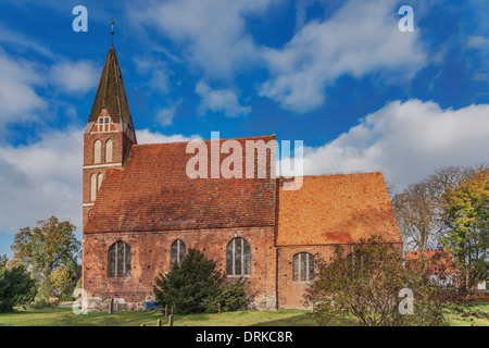 Saint John Church entstand im 15. Jahrhundert, Zirkow, Rügen Insel Mecklenburg-Western Pomerania, Deutschland, Europa Stockfoto