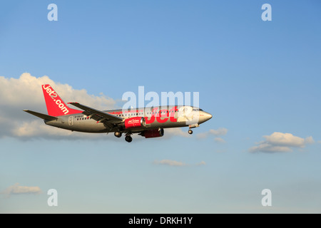 Jet2 Boeing 737 landen Stockfoto