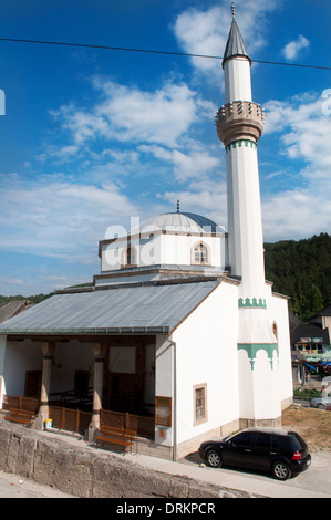 ESMA Sultan Moschee, Jajce, Bosnien und Herzegowina Stockfoto