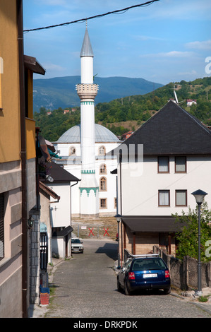 ESMA Sultan Moschee, Jajce, Bosnien und Herzegowina Stockfoto