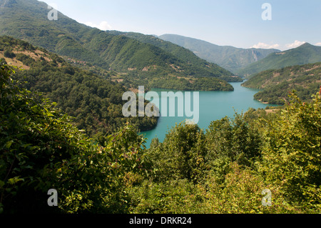 Pliva See, Jajce, Bosnien und Herzegowina Stockfoto