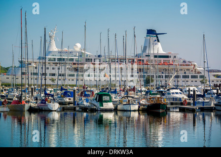 Königliche Quays Marina. North Shields, Tynemouth. Stockfoto