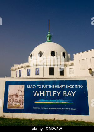 Die spanische Stadt Kuppelbau, Whitley Bay. Nord Tynside. Stockfoto