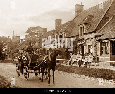 FOULDEN in der Nähe von Berwick am Tweed viktorianischen Zeit Stockfoto