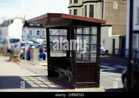 Meer Unterkunft, Peel, Isle Of Man Stockfoto