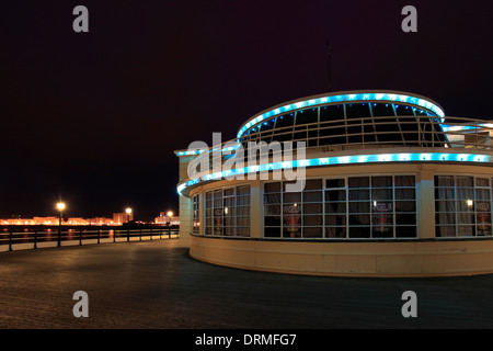 Viktorianische Pier, Worthing Stadt, Grafschaft West Sussex, England, UK Stockfoto