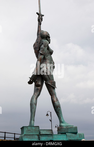 Damien Hirst Verity Statue Ilfracombe Stockfoto