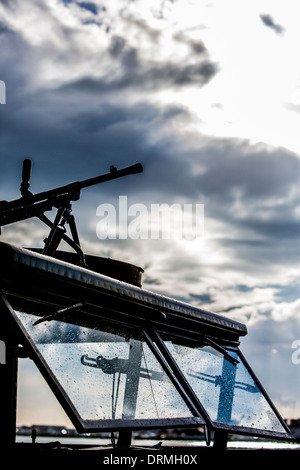 Militär am Strand von Anzio Stockfoto