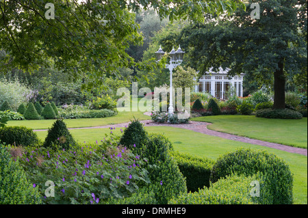 Garten in Visbek, Niedersachsen, Deutschland Stockfoto