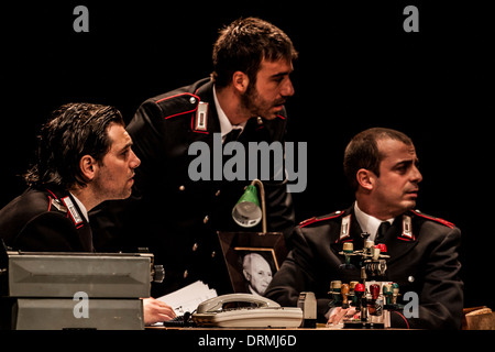 Minchia Signor Tenente - Teatro de' Servi - Roma Stockfoto