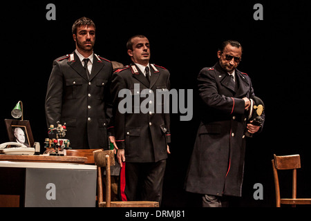 Minchia Signor Tenente - Teatro de' Servi - Roma Stockfoto