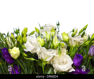 Lisianthus Strauß Stockfoto