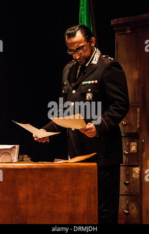 Minchia Signor Tenente - Teatro de' Servi - Roma Stockfoto