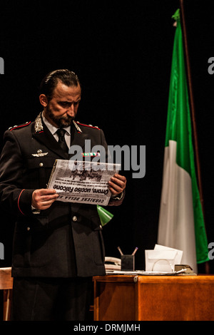 Minchia Signor Tenente - Teatro de' Servi - Roma Stockfoto