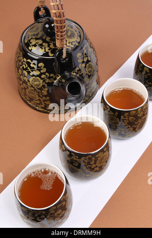 chinesische Teezeremonie Stockfoto