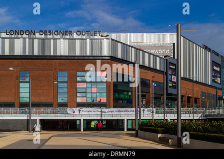 London-Designer-Outlet-Shopping-Mall Stockfoto