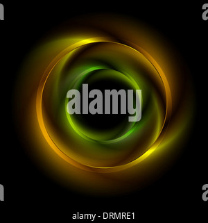 Abstrakt schillernde Kreise Hintergrund. 10 EPS-Vektor-logo Stockfoto