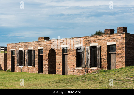 Fort Gaines, Dauphin Island, Alabama. Stockfoto