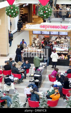 Fairview Mall-Food-Court in Toronto, Kanada Stockfoto