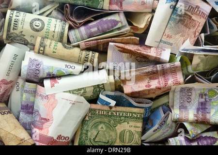 Geld in Kambodscha - finanzielle konzeptioneller Hintergrund Stockfoto