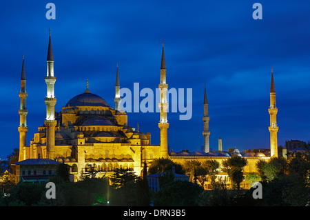 Blaue Moschee, Istanbul, Türkei Stockfoto