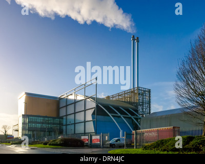 Veolia Energie Verwertungsanlage in Portsmouth, Hampshire, England. Stockfoto