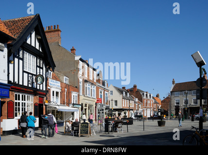 Mittwoch-Markt, Beverley, East Yorkshire, England Stockfoto