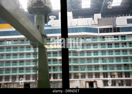 Schiffbau in Deutschland Stockfoto