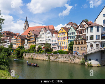 Deutschland - Tübingen, eine alte Stadt am Neckar, Baden-Württemberg, Deutschland Stockfoto