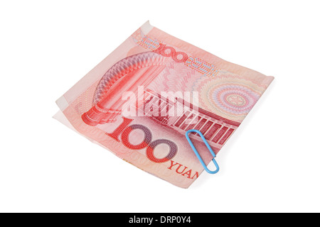 RMB 100 Stockfoto
