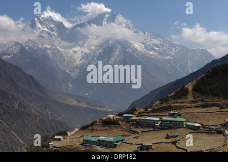 Der nepalesischen Dorf von Dole auf dem Gokyo trek Stockfoto