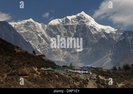 Der nepalesischen Dorf von Dole auf dem Gokyo trek Stockfoto