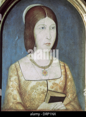 Isabella i. von Kastilien (1451-1504). Königin von Kastilien. Porträt. Malerei. Stockfoto