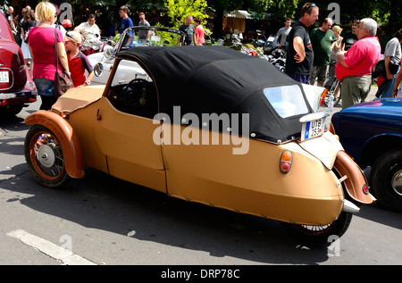 Oldtimer Fahrzeuge parade Szeged Ungarn Sommer 2013 Stockfoto