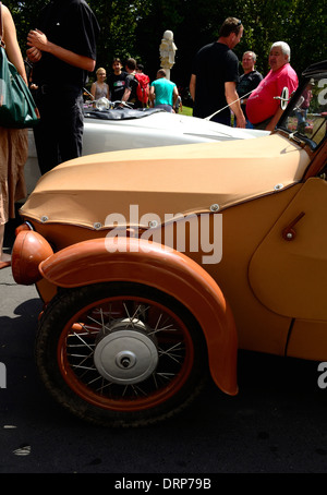 Oldtimer Fahrzeuge parade Szeged Ungarn Sommer 2013 Stockfoto