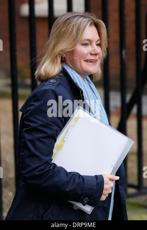 Internationaler Entwicklung Sekretär Justine Greening Stockfoto