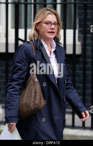 Internationaler Entwicklung Sekretär Justine Greening Stockfoto