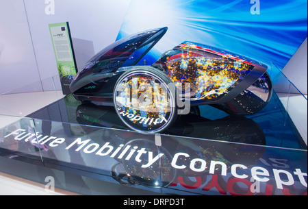 Das Toyota FV2 Concept Car auf der Toyota-Stand auf der CES in Las Vegas Show Stockfoto