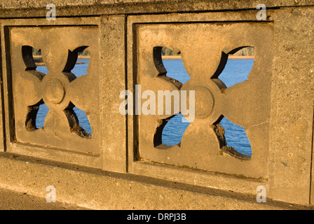 Umpqua River Bridge, Reedsport, Pacific Coast Scenic Byway, Oregon Stockfoto