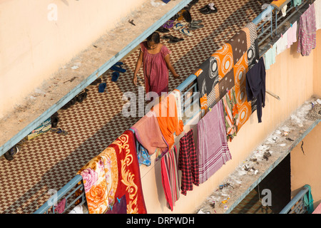 Die Krankenschwestern Livng Viertel auf die Ramakrishna Mission Seva Pratishthan bietet ein Charity-Krankenhaus, die subventionierten Behandlung in Stockfoto