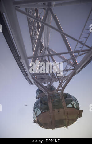 Das Melbourne Star-Riesenrad in der Waterfront City-Bezirk in den Docklands von Melbourne eröffnet 23.12.2013 Stockfoto