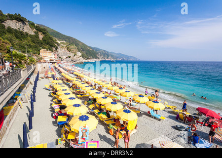 Monterosso al Mare Cinque Terre Ligurien Italien Stockfoto