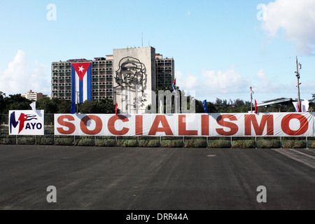 Ministerium des Innern Gebäude in Platz der Revolution, Havanna, Kuba Foto: Pixstory / Alamy Stockfoto