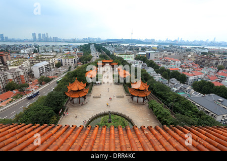Stadt Wuhan, China Stockfoto